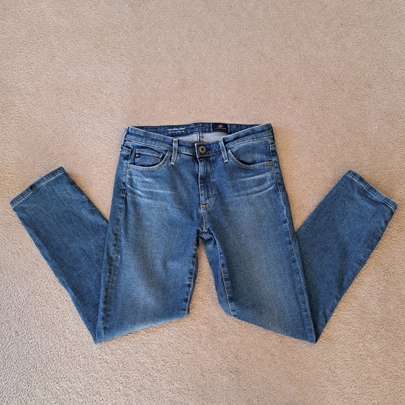 Adriano Goldschmied Jeans Womens 26 Blue The Prima Crop Mid Rise Cigarette Leg - Picture 12 of 12